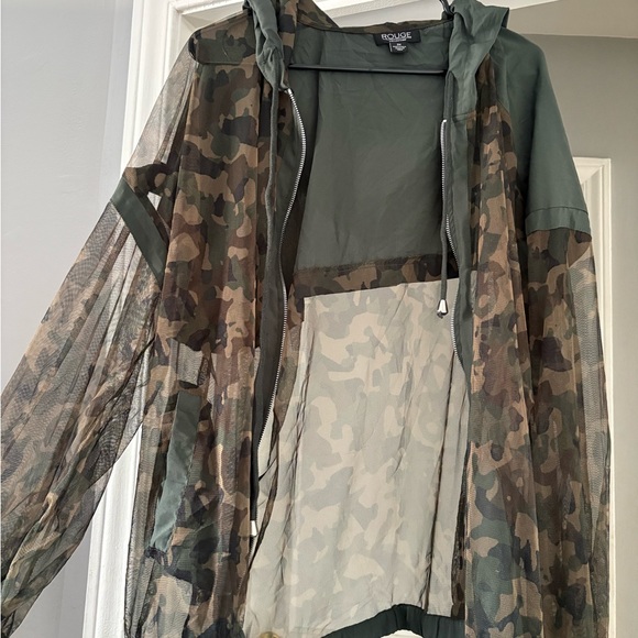 Rouge! Jackets & Blazers - Rouge! Camouflage Bomber Jacket